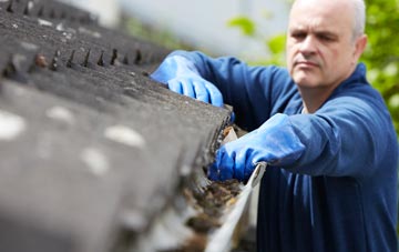 cleaning and inspecting Elmers Green roofs
